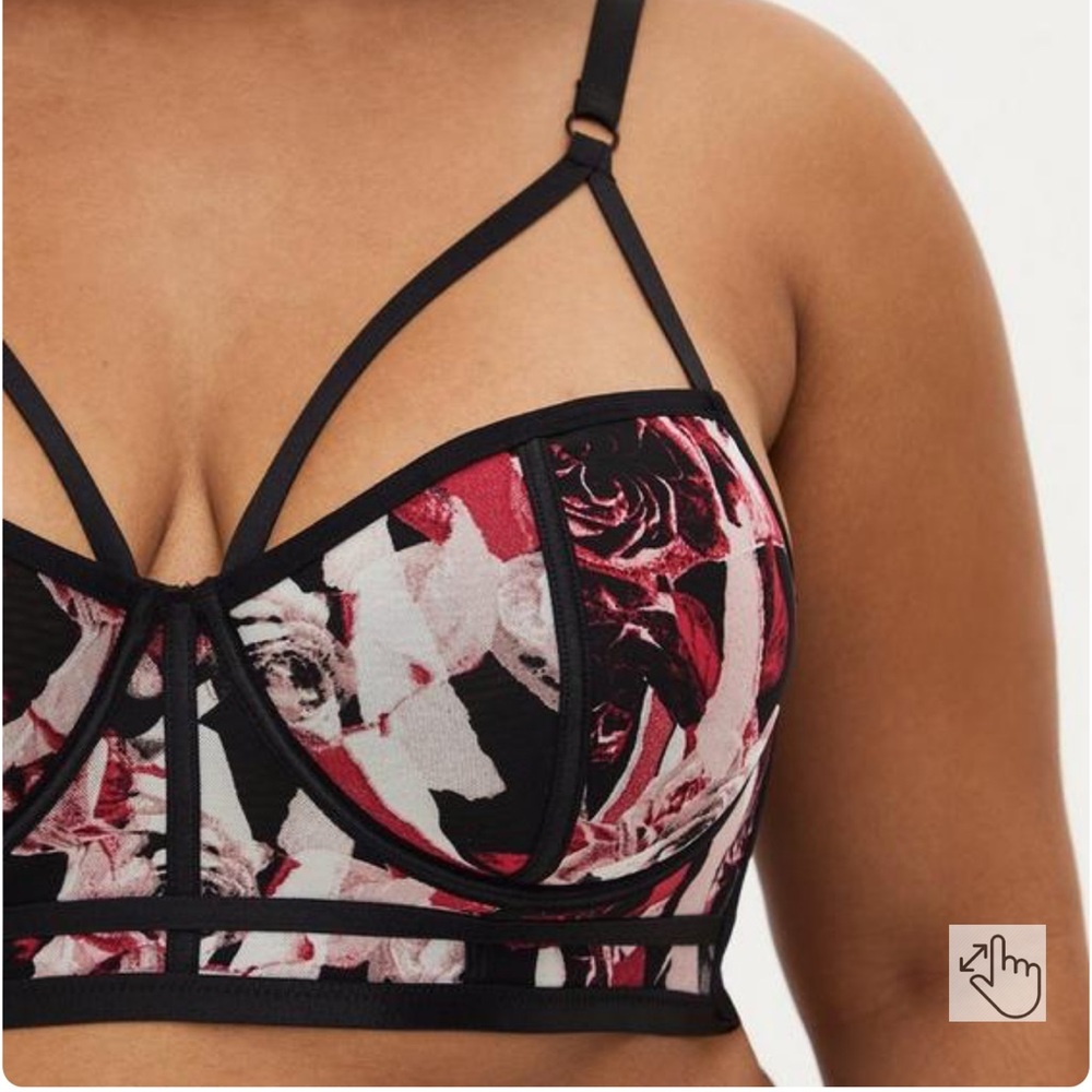 NWOT Torrid Simply Mesh Underwire Bra - Picture 4 of 10